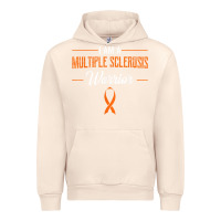 Sandshell multiple sclerosis warrior autoimmune disease orange ribbon Urban Hoodie - linhVisuals