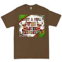 Just A Girl Who Loves Reindeer Premium Tee | Teevron