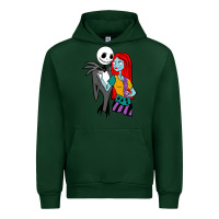 Forest Green jack  and sally Urban Hoodie - linhVisuals