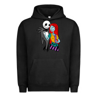 Pigment Black jack  and sally Urban Hoodie - linhVisuals