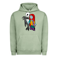 Pigment Oil Green jack  and sally Urban Hoodie - linhVisuals