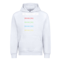 White brawl shirt brawling gamer gaming t shirt Urban Hoodie - linhVisuals