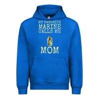 Cobalt my favorite marine calls me mom Urban Hoodie - linhVisuals