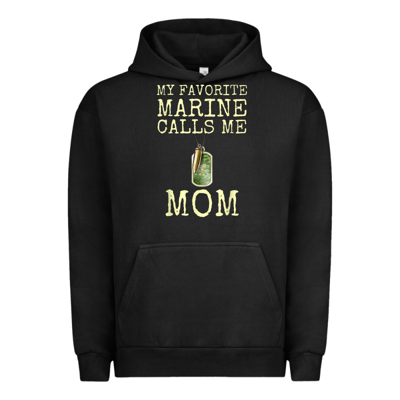 My Favorite Marine Calls Me Mom Urban Hoodie by linhVisuals | Teevron