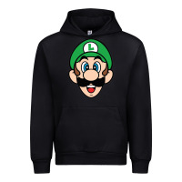 Black luigi Urban Hoodie - linhVisuals