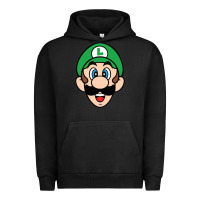Pigment Black luigi Urban Hoodie - linhVisuals