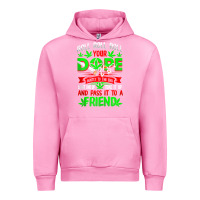 Fuchsia Pink funny weed pot lover roll joint friend smoking marijuana tank top Urban Hoodie - linhVisuals