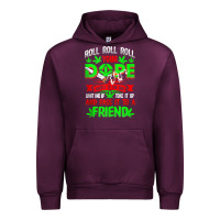 Mauve Wine funny weed pot lover roll joint friend smoking marijuana tank top Urban Hoodie - linhVisuals