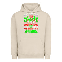 Pigment French Oak funny weed pot lover roll joint friend smoking marijuana tank top Urban Hoodie - linhVisuals