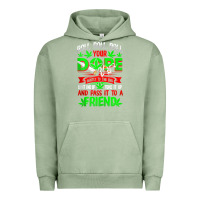 Pigment Oil Green funny weed pot lover roll joint friend smoking marijuana tank top Urban Hoodie - linhVisuals