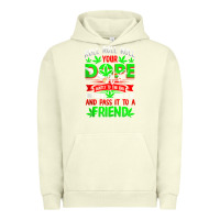 Pigment Pistachio funny weed pot lover roll joint friend smoking marijuana tank top Urban Hoodie - linhVisuals
