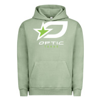 Pigment Oil Green funny  gaming optic Urban Hoodie - linhVisuals