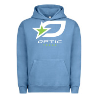 Pigment Pebble Blue funny  gaming optic Urban Hoodie - linhVisuals