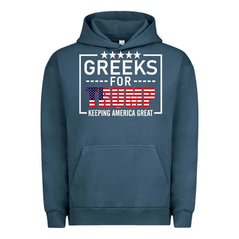 Greeks For Trump Conservative Gift Trump 2020 Re Election T Shirt Urban Hoodie by linhVisuals | Teevron