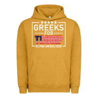 Pigment Peanut Butter greeks for trump conservative gift trump 2020 re election t shirt Urban Hoodie - linhVisuals