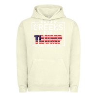 Pigment Pistachio greeks for trump conservative gift trump 2020 re election t shirt Urban Hoodie - linhVisuals