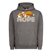 Pigment Tornado nope lazy corgi Urban Hoodie - linhVisuals