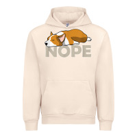 Sandshell nope lazy corgi Urban Hoodie - linhVisuals
