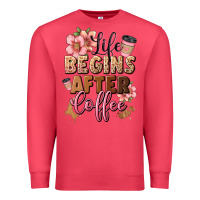Cardinal life begins after coffee Premium Sweatshirt - JahusDesignShop