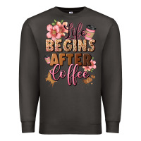 Smoke life begins after coffee Premium Sweatshirt - JahusDesignShop