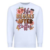 White life begins after coffee Premium Sweatshirt - JahusDesignShop