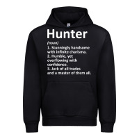 Black hunter definition personalized name funny birthday gift idea t shirt Urban Hoodie - linhVisuals
