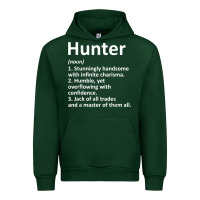 Forest Green hunter definition personalized name funny birthday gift idea t shirt Urban Hoodie - linhVisuals