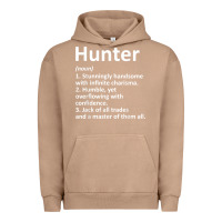 Pigment Burro hunter definition personalized name funny birthday gift idea t shirt Urban Hoodie - linhVisuals