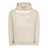 Pigment French Oak hunter definition personalized name funny birthday gift idea t shirt Urban Hoodie - linhVisuals
