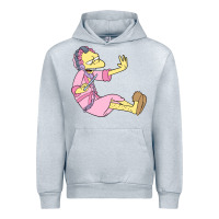 Heather Grey moe Urban Hoodie - linhVisuals