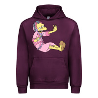 Mauve Wine moe Urban Hoodie - linhVisuals