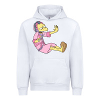 White moe Urban Hoodie - linhVisuals