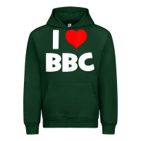 Forest Green i love bbc tank top Urban Hoodie - linhVisuals