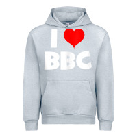 Heather Grey i love bbc tank top Urban Hoodie - linhVisuals