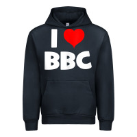 Navy i love bbc tank top Urban Hoodie - linhVisuals