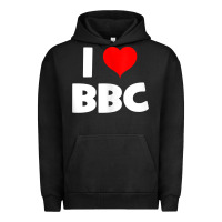 Pigment Black i love bbc tank top Urban Hoodie - linhVisuals