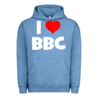 Pigment Pebble Blue i love bbc tank top Urban Hoodie - linhVisuals