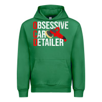 Emerald funny obessive car detailer for car detailing t shirt Urban Hoodie - linhVisuals