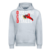 Heather Grey funny obessive car detailer for car detailing t shirt Urban Hoodie - linhVisuals