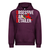 Mauve Wine funny obessive car detailer for car detailing t shirt Urban Hoodie - linhVisuals