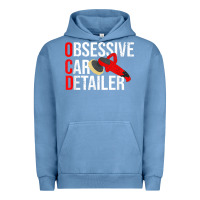 Pigment Pebble Blue funny obessive car detailer for car detailing t shirt Urban Hoodie - linhVisuals