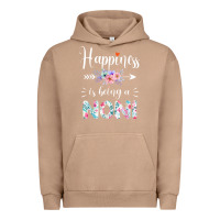 Pigment Burro happiness is being a noni ever women floral decor Urban Hoodie - linhVisuals
