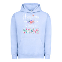 Pigment Grape Ice happiness is being a noni ever women floral decor Urban Hoodie - linhVisuals