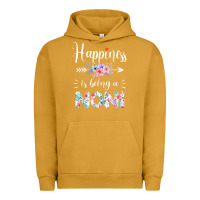 Pigment Peanut Butter happiness is being a noni ever women floral decor Urban Hoodie - linhVisuals