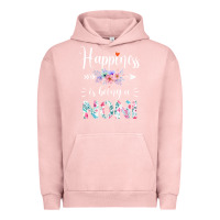 Pigment Salmon happiness is being a noni ever women floral decor Urban Hoodie - linhVisuals