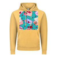 Vintage Mustard valentines day love letter and envelope Vintage Hoodie - BundleAndBundleShop
