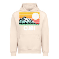 Sandshell ojai california mountains & sun retro 80s graphic Urban Hoodie - linhVisuals