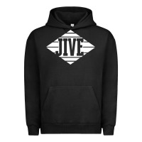 Pigment Black jive records Urban Hoodie - linhVisuals