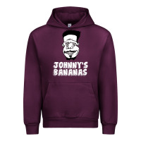 Mauve Wine johnny's bananas Urban Hoodie - linhVisuals