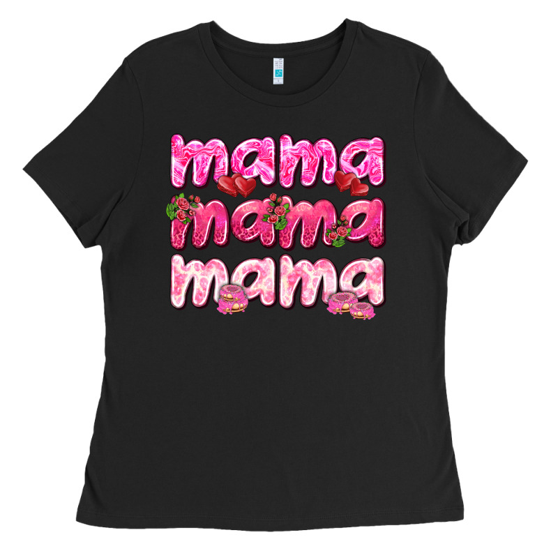 Mama Mama Mama Mother's Day Ladies Tee by HowdyJamesFarm | Teevron